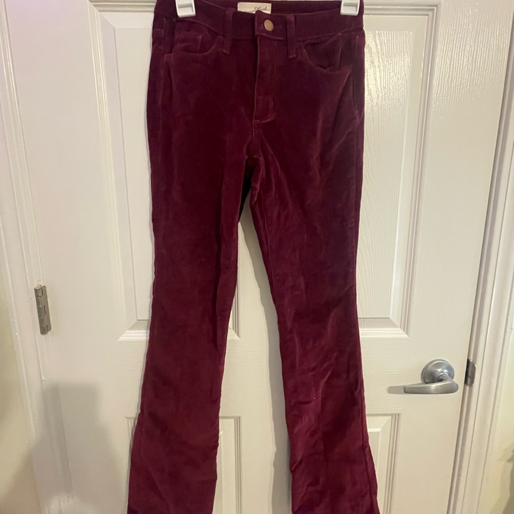 Corduroy pants
Brand: target
Size: 00